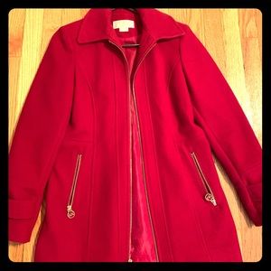 Michael Kors Red Coat